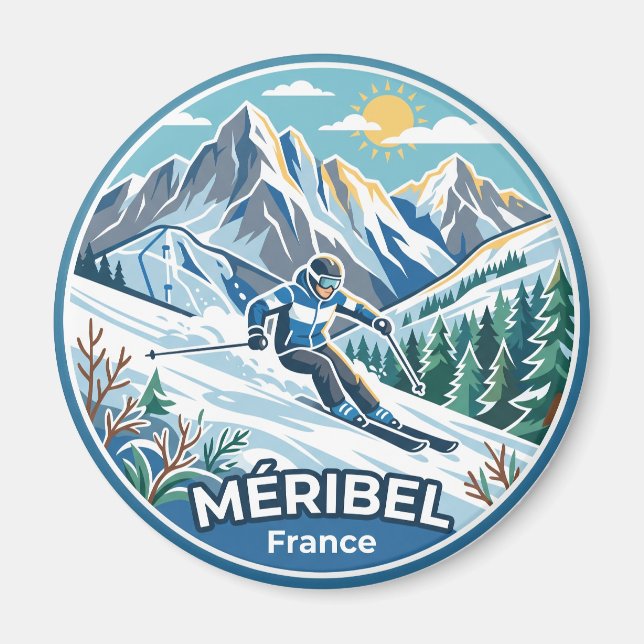 Imã Méribel França (Frente)