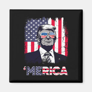 Imã Merica Trump Na Camisa De Natal 4 De Julho