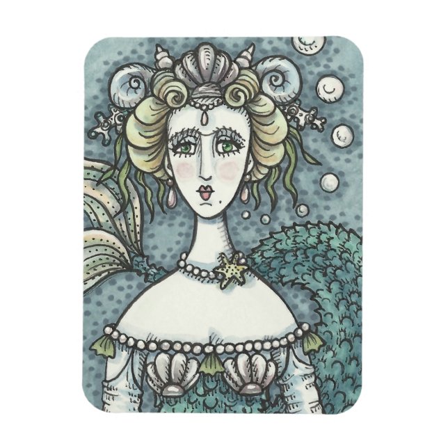 Ímã MERMAID MAGNET Siren, PARAMOUR DA NEPTUNA GÓTICA (Vertical)