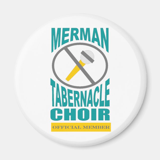 Imã Merman Choir Magnet (Frente)
