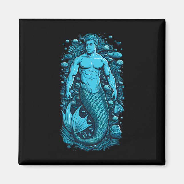 Imã Merman Gay Cruise Para Homens Praias Barcos E Irmã (Frente)