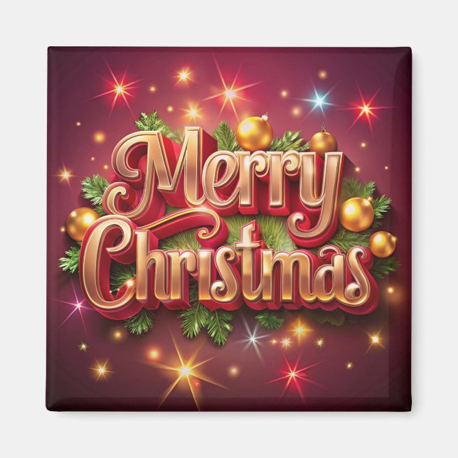 IMÃ MERRY CHRISTMAS (Frente)