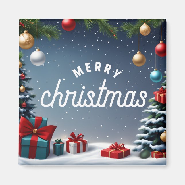 IMÃ MERRY CHRISTMAS (Frente)