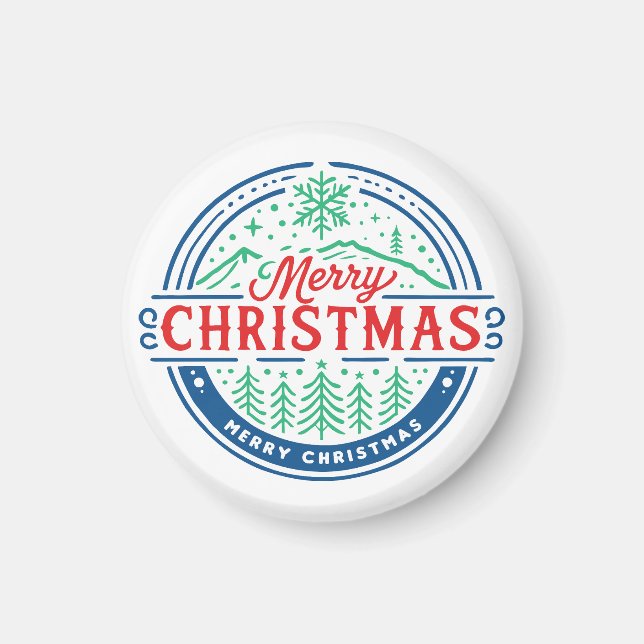 Imã Merry Christmas 2 (Frente)