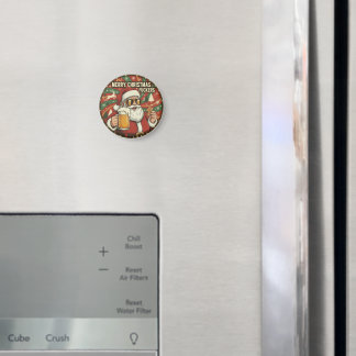 Imã Merry Christmas Fuckers Santa Funny Xmas