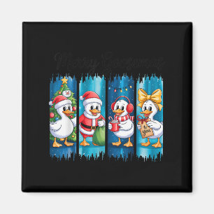 Imã Merry Goosemas Festa de Natal Alegria Patos Festiv