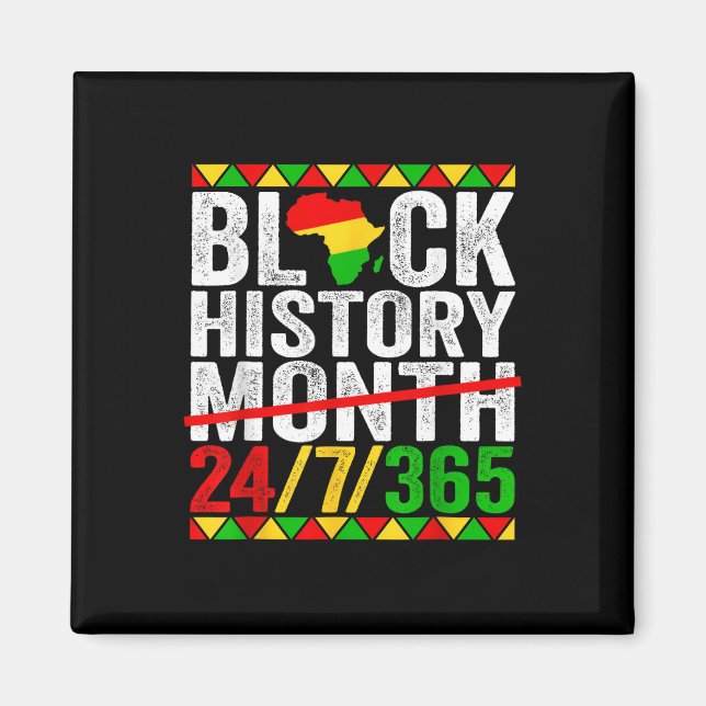 Imã Mês da História Afro-Americana Problemas da Histór (Frente)