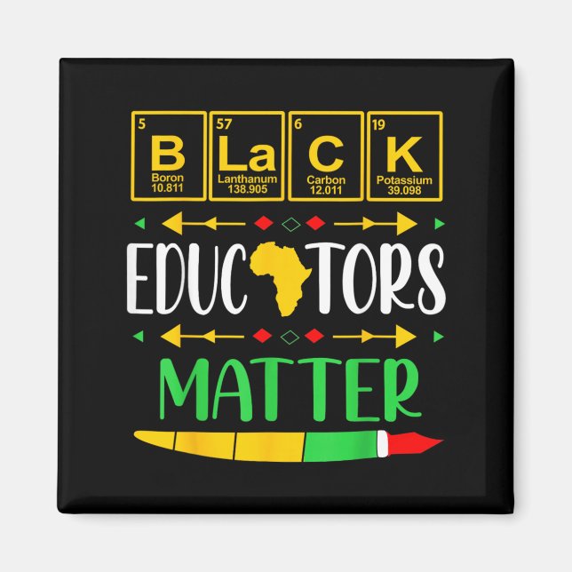 Imã Mês da História dos Educadores Negros África (Frente)