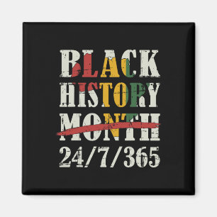 Imã Mês da História Negra 247365 Com Bandeira do Mapa