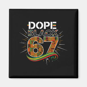 Imã Mês da História Negra 67 Preto Seis Sete Meme