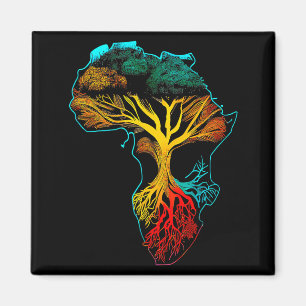 Imã Mês da História Negra Ancestrais Afro-Americanos R