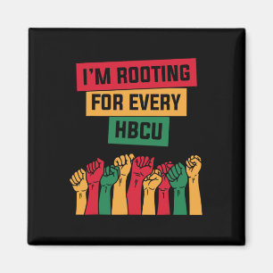 Imã Mês da História Negra da Hbcu Estou Torcendo Por C
