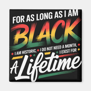 Imã Mês da História Negra Enquanto Eu For Negro Eu Sou