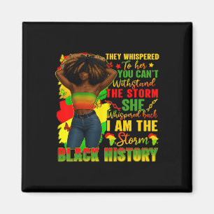 Imã Mês da História Negra Eu Sou A Tempestade Afro Rai