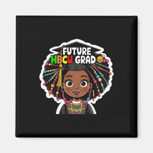 Imã Mês da História Negra Futuro Hbcu Graduada Garota