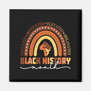Imã Mês da História Negra Melanina Educada Motivada Ra