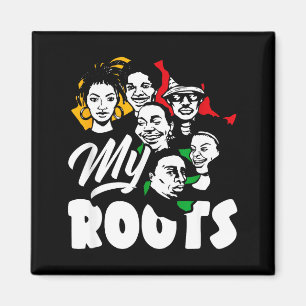 Imã Mês da História Negra Minhas Raízes Afro-Americano