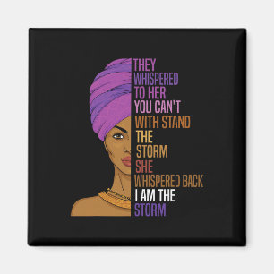 Imã Mês da História Negra Mulher Africana Afro Eu Sou 
