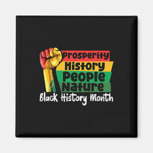Imã Mês da História Negra Punho Prosperidade Africano