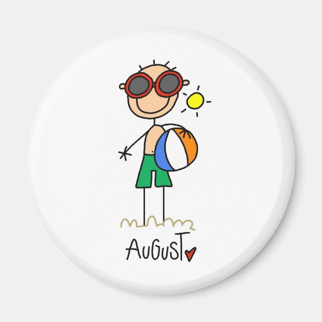 Imã Mês de agosto (Frente)