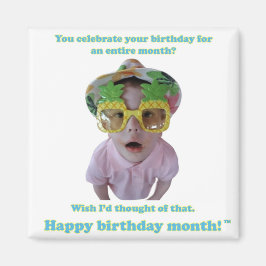Imã Mês de Aniversário que eu queria ter pensado nisso
