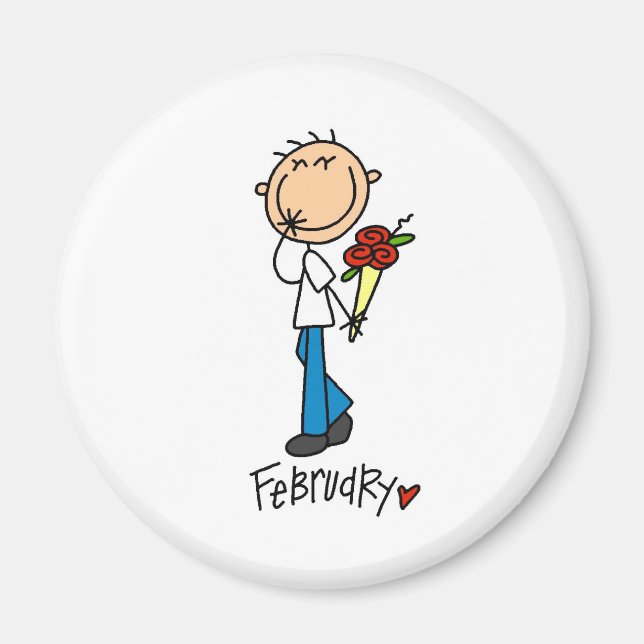 Imã Mês de fevereiro (Frente)