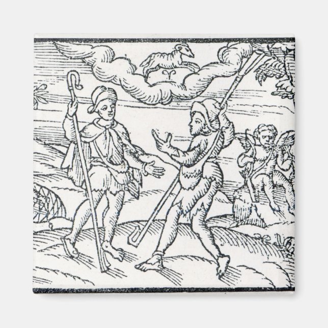 Imã Mês de março, de "The ShepHeardes Calender" (Frente)