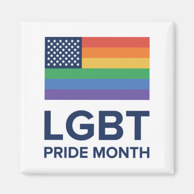 Imã Mês do Orgulho LGBT | Estados Unidos (Frente)