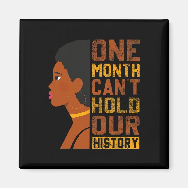 Imã Mês não pode manter nossa história negra América (Frente)