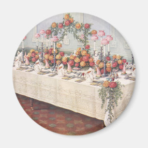 Imã Mesa de Banquete de Casamento Vintage