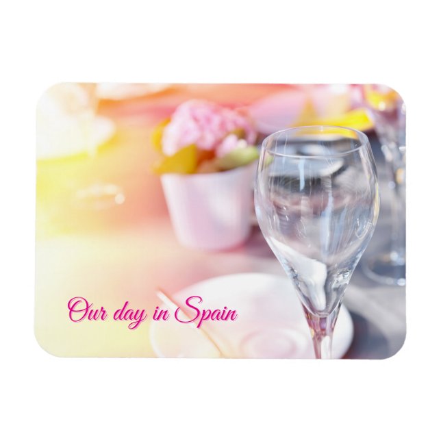 Ímã Mesa de casamento (Horizontal)