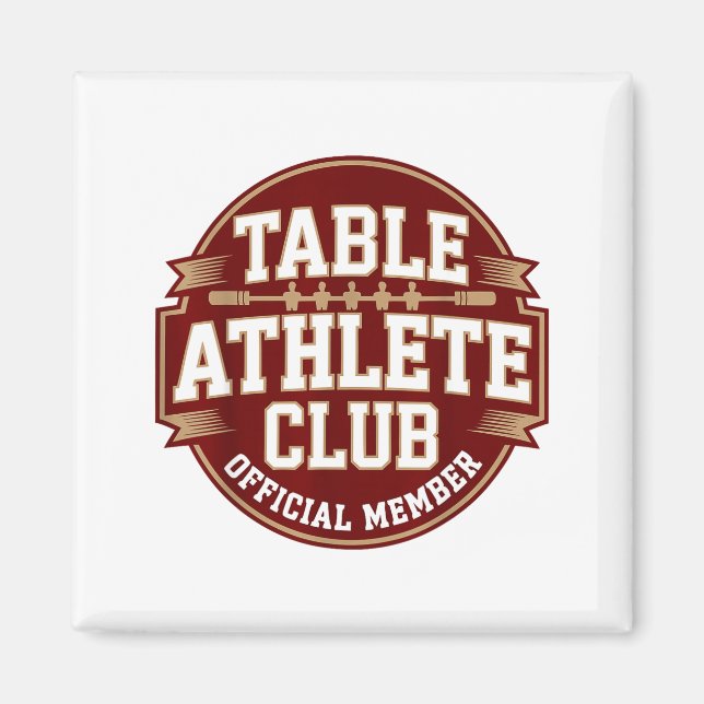 Imã Mesa de Futebol de Botão Mesa de Futebol Atleta Jo (Frente)
