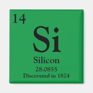 Imã Mesa periódica do silício