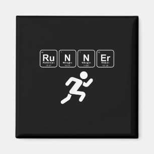 Imã Mesa Periódica Engraçada com Engraçado de Maratona