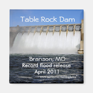Imã Mesa Rock Dam Branson Magnet - personalizar