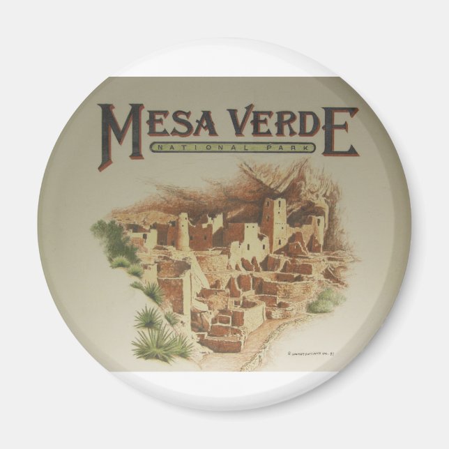 Imã Mesa Verde Anasazi Dwellings (Frente)
