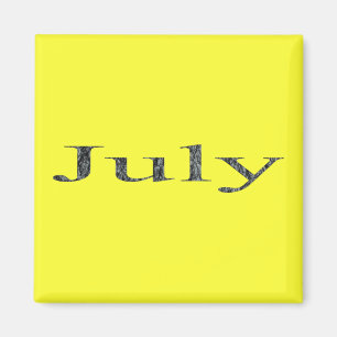 Imã Meses do ano - julho