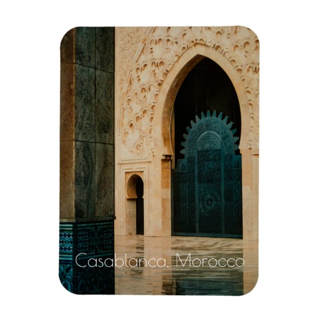 Ímã Mesquita após a Chuva, Casablanca, Marrocos (Vertical)