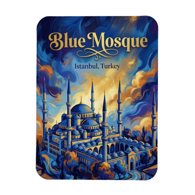 Ímã Mesquita Azul, Istambul, Marmara (Vertical)