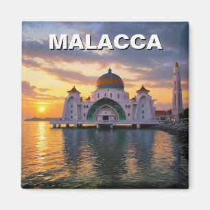 Imã Mesquita da Malásia no Estreito de Malaca