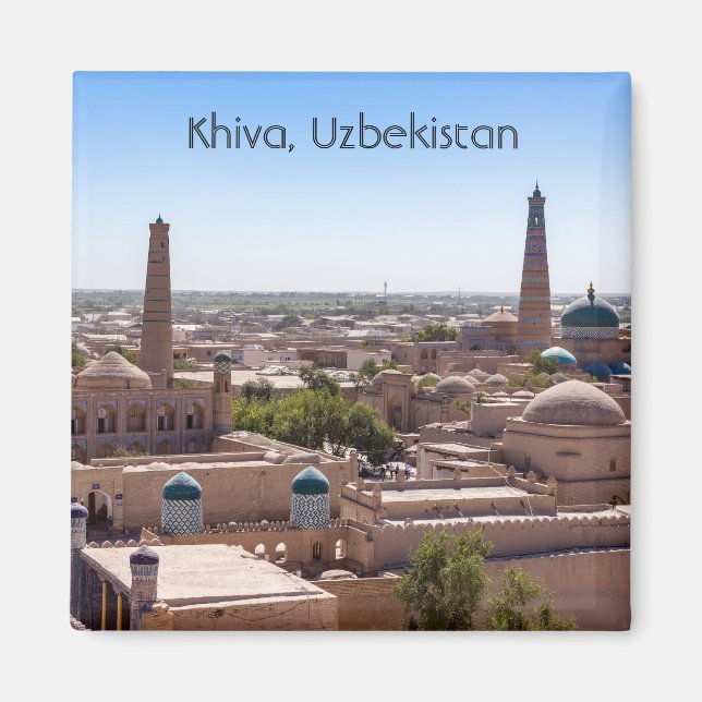 Imã Mesquita Islam Khodja e Citadel Kunya-ark - Khiva (Frente)