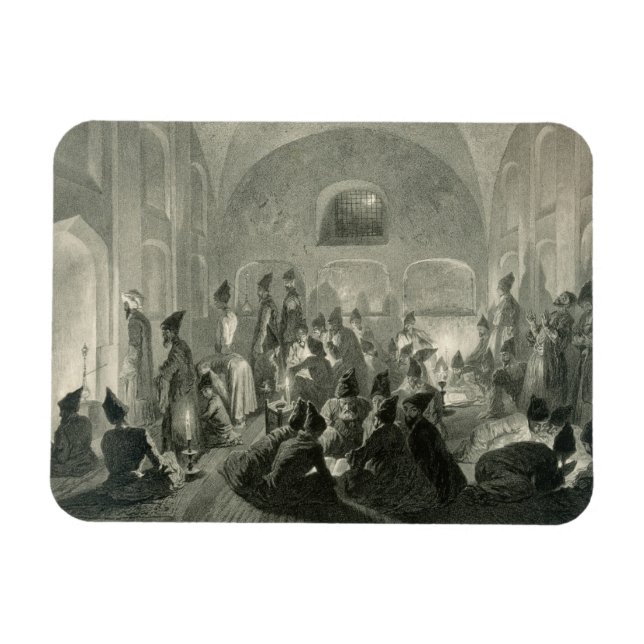 Ímã Mesquita Persa em Yerevan, Armênia, durante uma no (Horizontal)