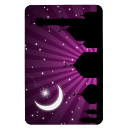 Ímã Mesquita Silhuette Purple Night - Magnet Flexível