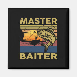 Imã Mestre Byiter Camisa de Pesca Funny Vovô B Pai Gi