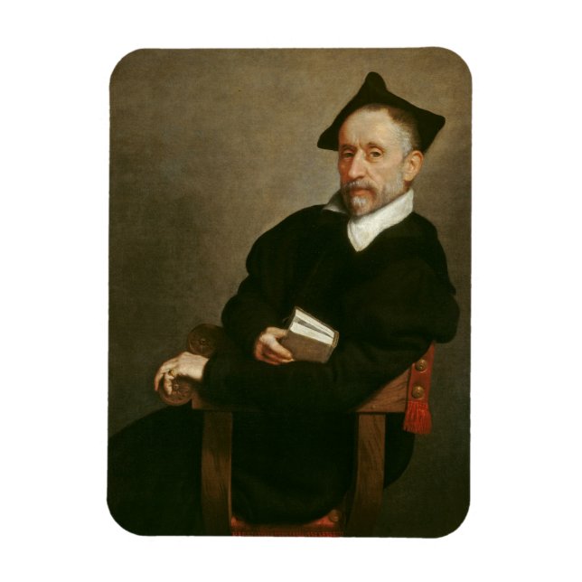 Ímã "Mestre de escola de Titian", c. 1575 (Vertical)