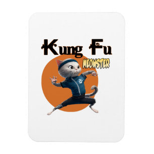 Ímã Mestre Kung Fu Meow