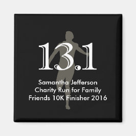Imã Mestre Personalizado 13.1 Meia Maratona