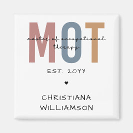 Imã Mestre Personalizado Da Mt Da Terapêutica Ocupacio