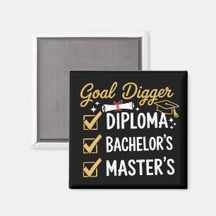 Imã Meta de Graduação Mestrado Conquistador Conquistou
