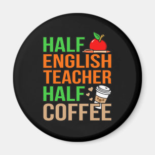 Imã Metade do Professor Inglês Aluno em Língua de Ca